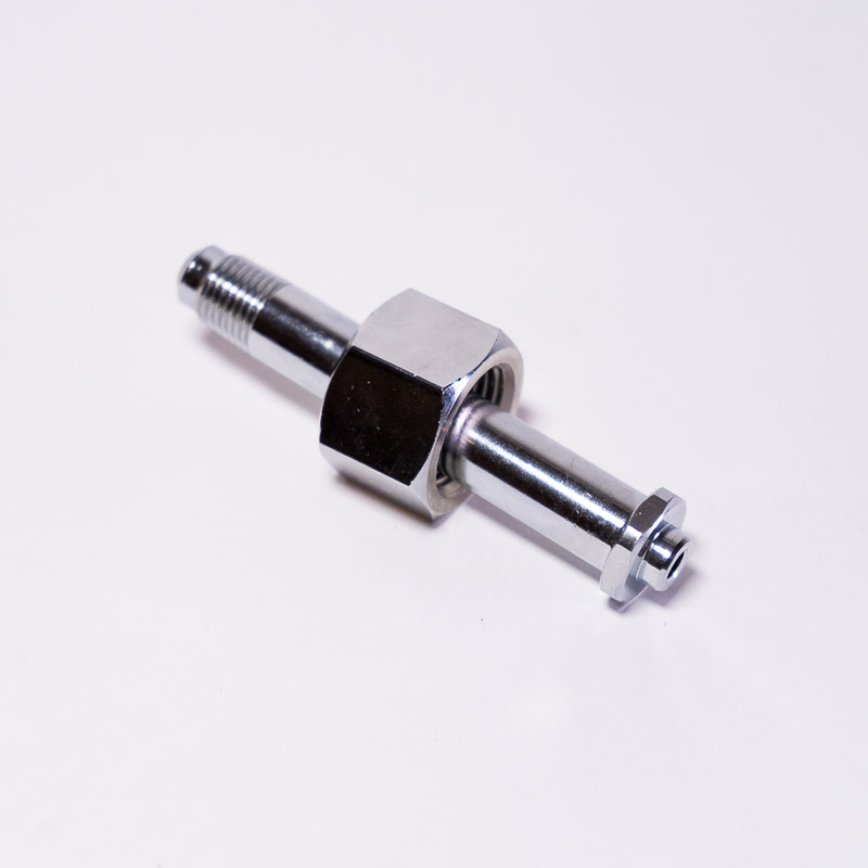 Niple para conexión a cilindro CO2 y Oxígeno