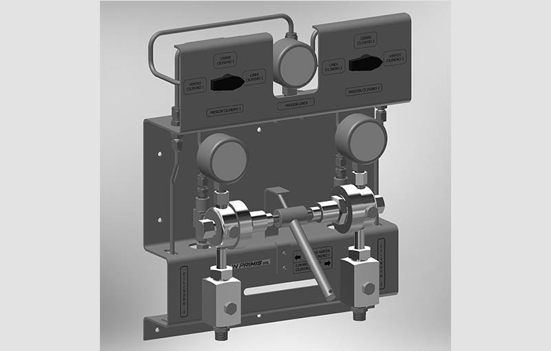 Central SEMI-AUTOMATICA PARA GASES ESPECIALES