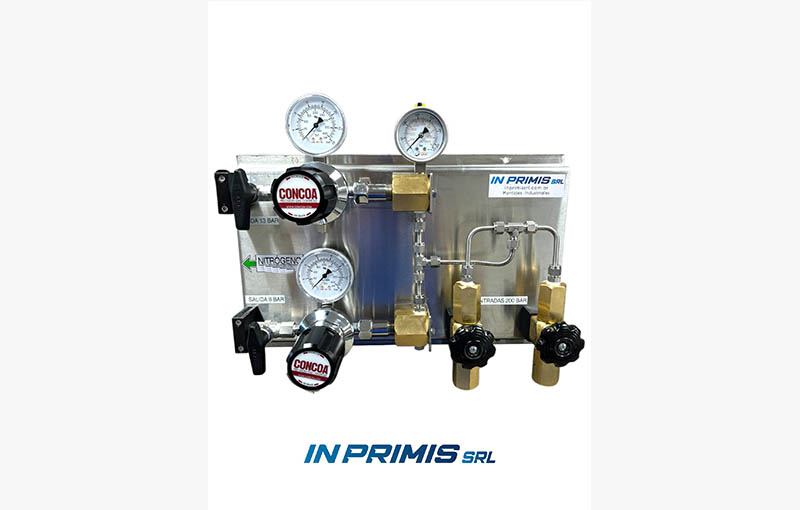 Estación de Doble Regulación para Gases Especiales – CONCOA Serie 200