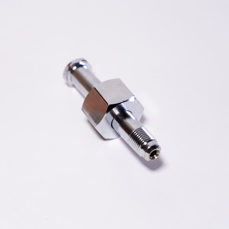 Niple para conexión a cilindro CO2 y Oxígeno