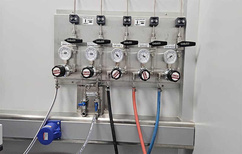 Proyecto de instalación de gases de alta pureza en Rosario, Santa Fe.