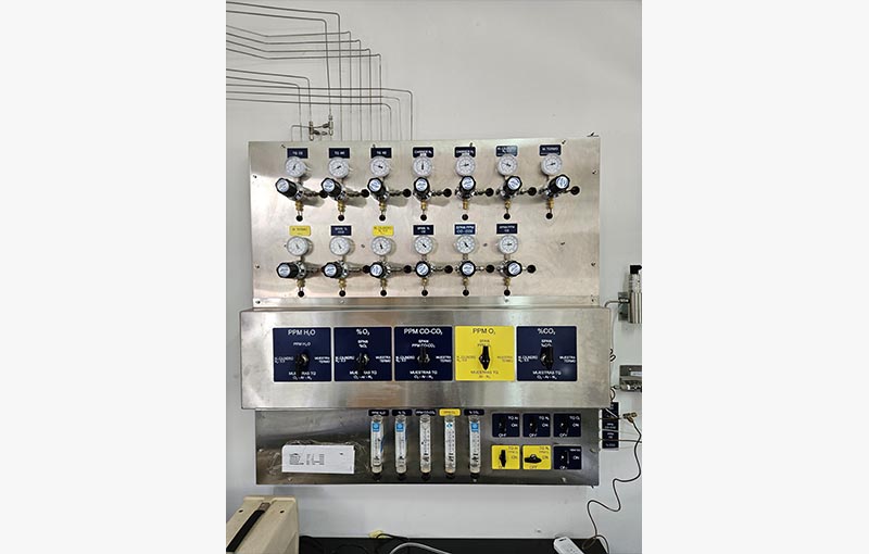 Panel de calidad de gases ARGENGAS S.A.