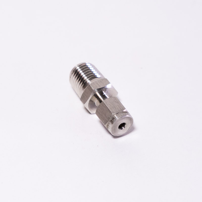 CONECTOR RECTO PARA TUBO 1/8