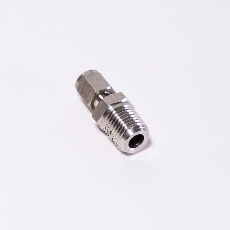 CONECTOR RECTO PARA TUBO 1/8
