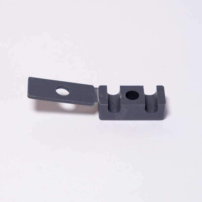 SOPORTE PLASTICO PARA 2 TUBOS 1/4